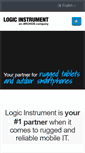 Mobile Screenshot of logic-instrument.com